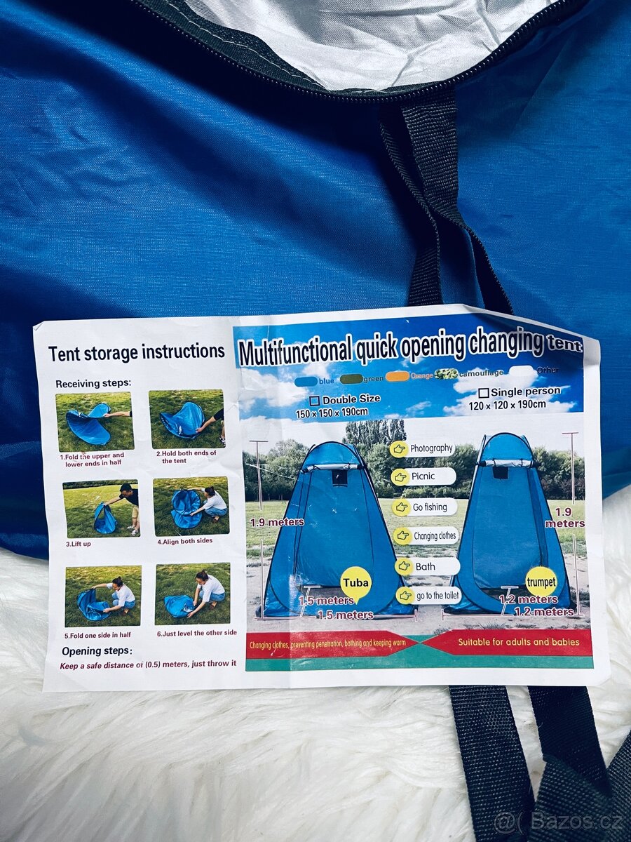 STAN kempink skládací ve vaku 150x190 cm - 11