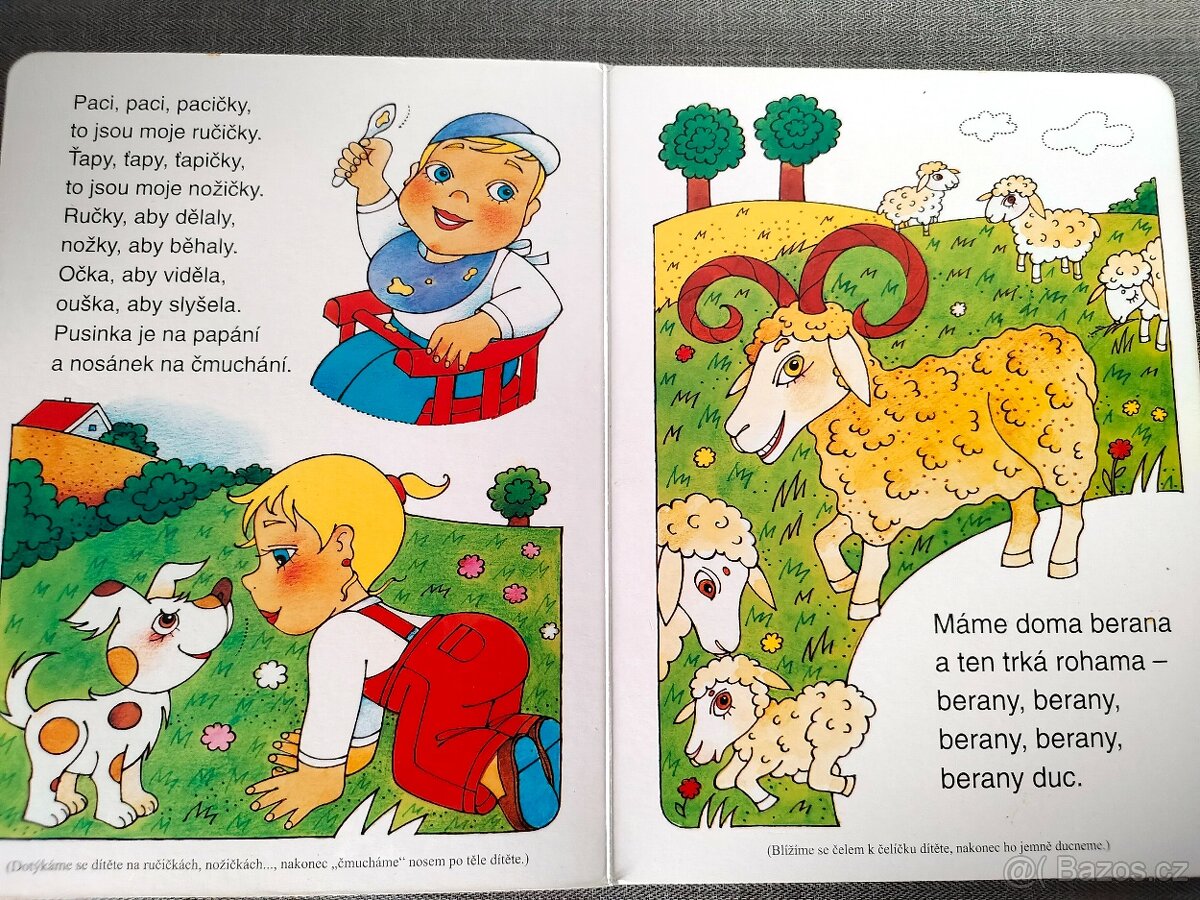 Dětská knížka- Naše zvířata, Nejkrásnější dětská říkadla - 11