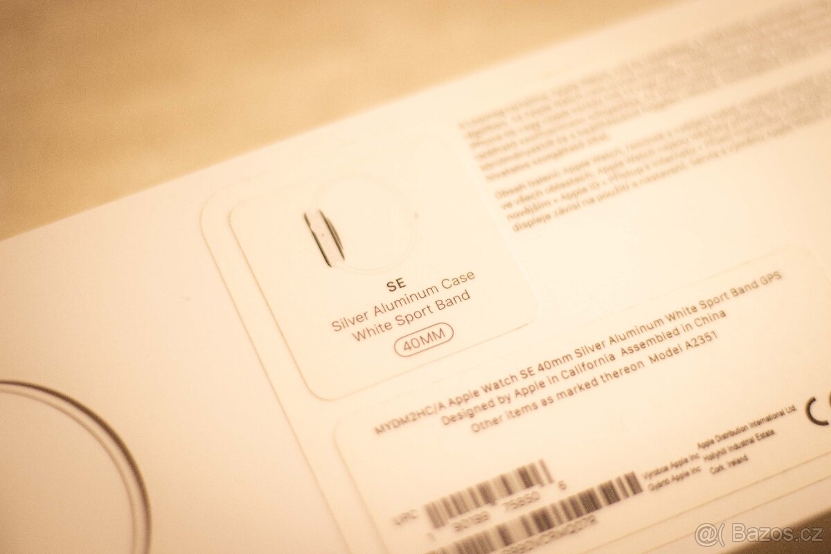 Apple Watch SE 40 mm – Silver + Nike Sport řemínek - 11