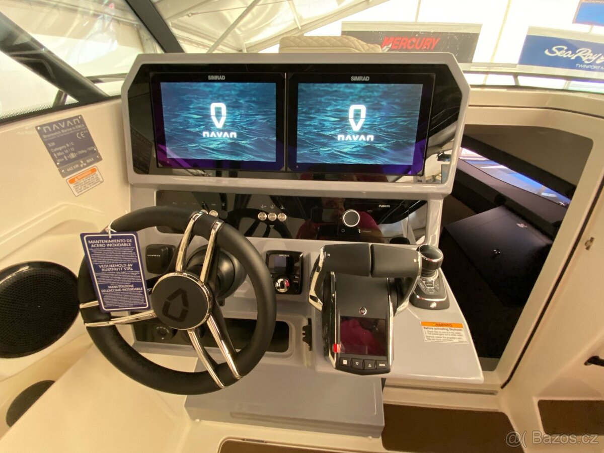 NAVAN S30 + 2x MERCURY F 250 V8 EFI EXLPT DTS Verado Joystic - 11