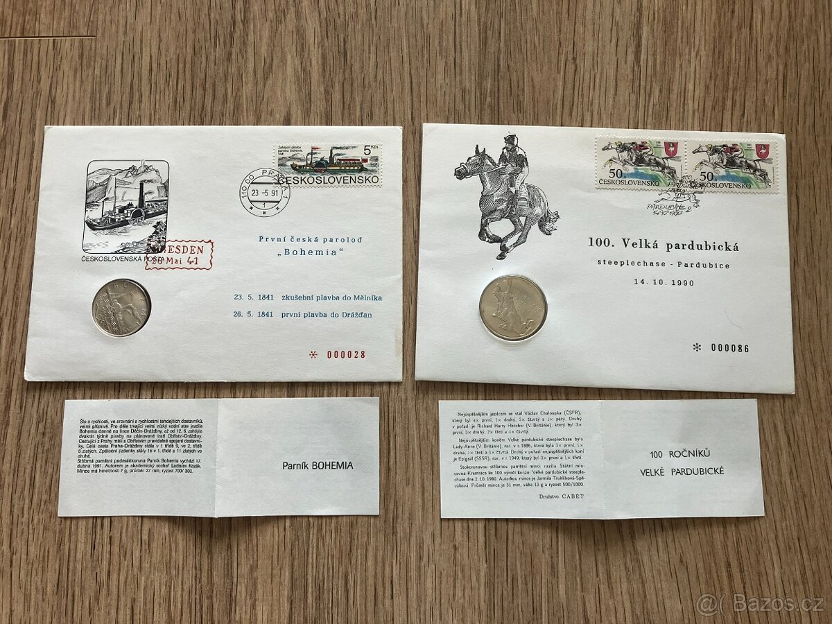 Numismatické mincovní dopisy Československo Slovensko mince - 11