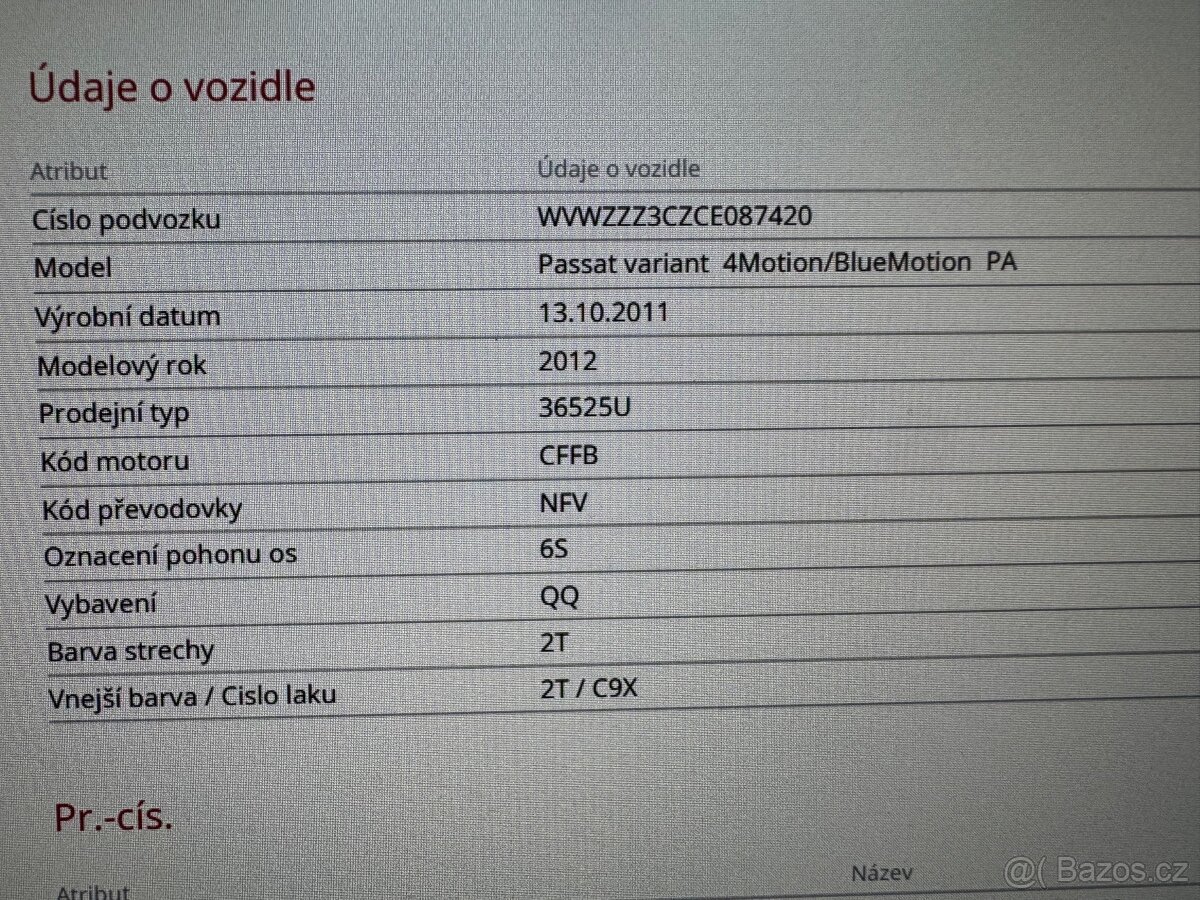 Passat variant 4Motion/BlueMotion PA - 2.0 TDI 103kW - 11