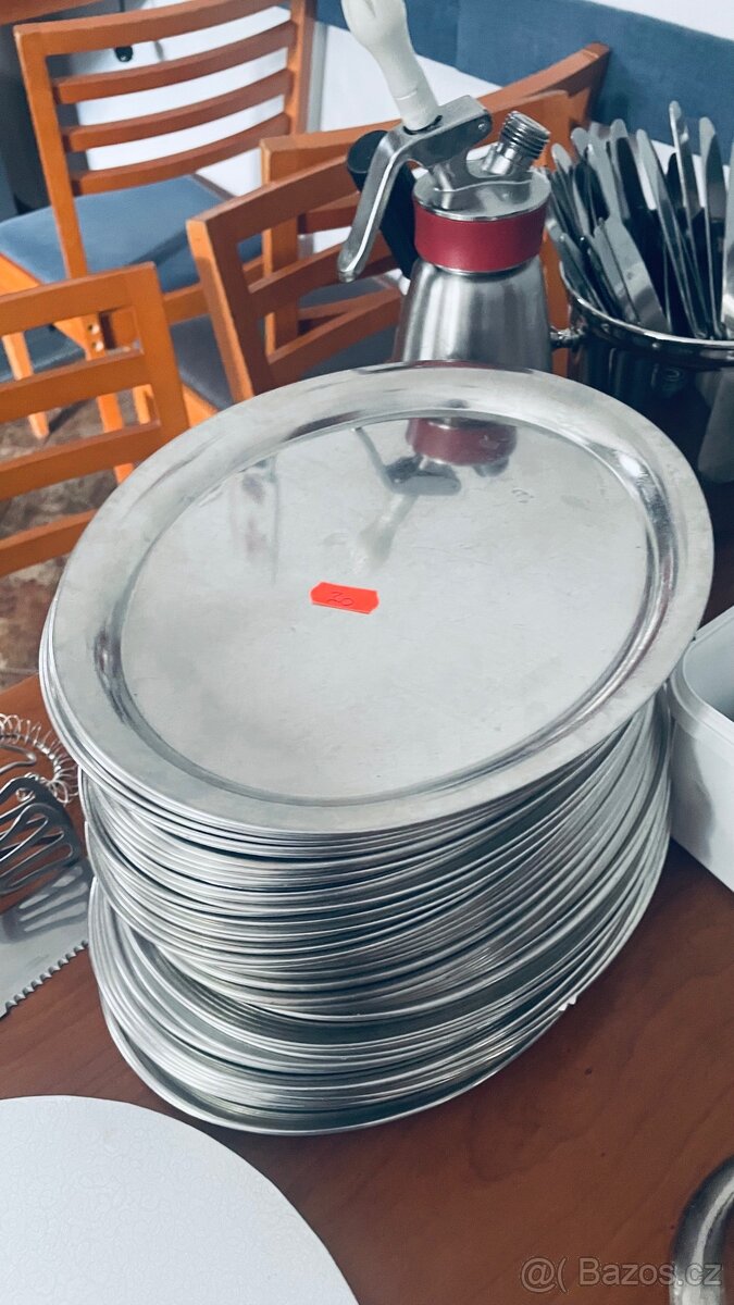 Talíře, gastro nádoby,použité - 11