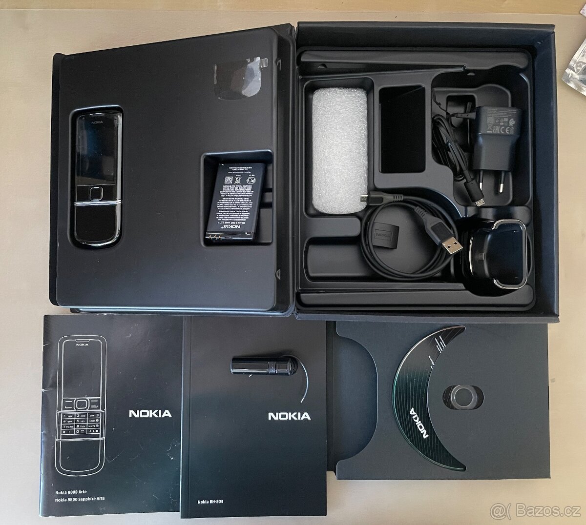 Nokia 8800 arte black top stav - 11