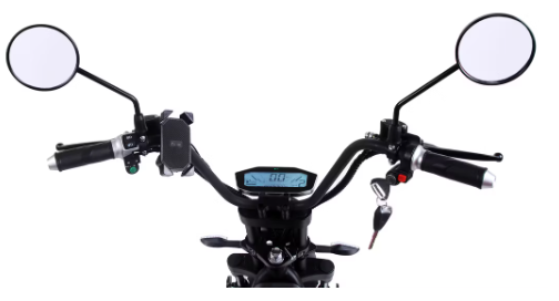 Prodám elektroskútr chopper s výraznou slevou skoro nejetý - 11