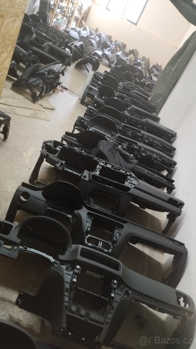 Airbagy, pásy, palubní deska Škoda Kamiq, Scala - 11