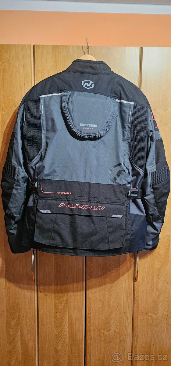 Bunda Nazran Puccino black/grey Tech-air vel.3XL - 11