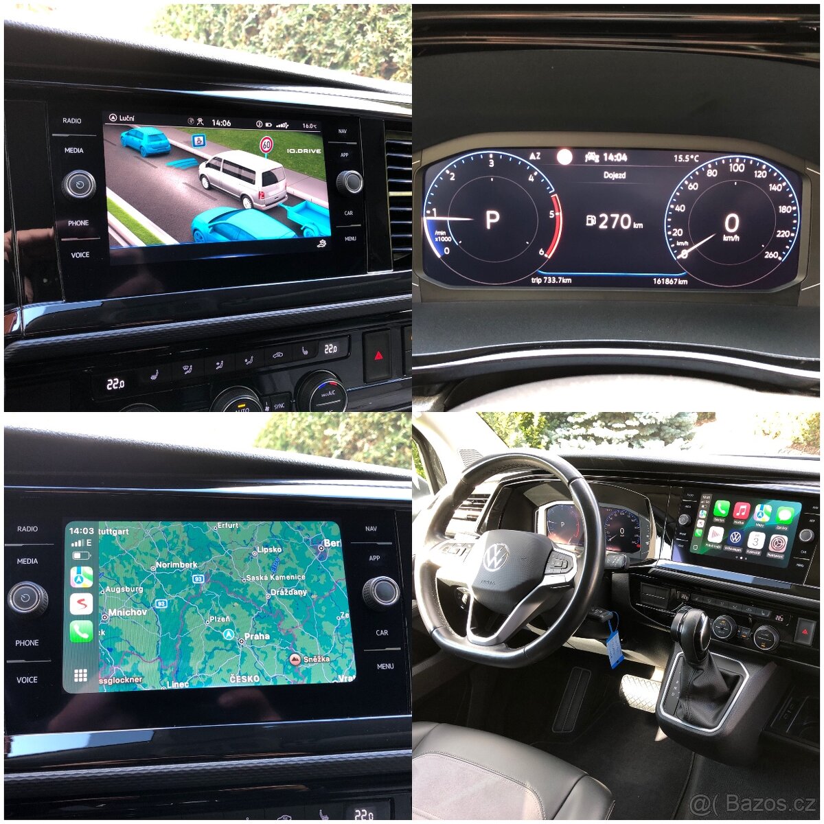 VW Multivan T6.1 4x4 GENERATION SIX DPH 161 tis. km - 11