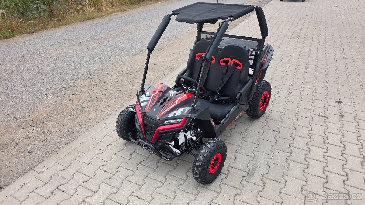 Dětská Buggy Cheetah Mini 163ccm ,variator, 5-10let červená - 11