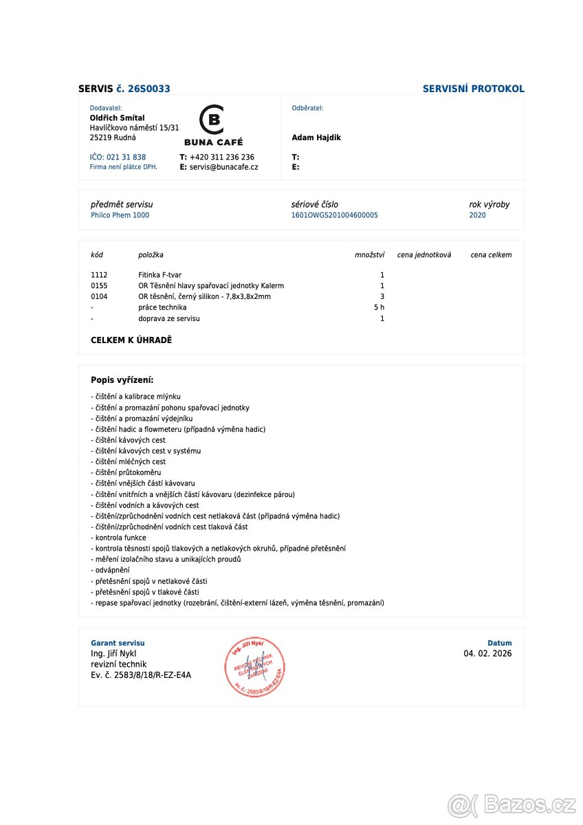 Automatický kávovar PHILCO Phem 1000 - 11