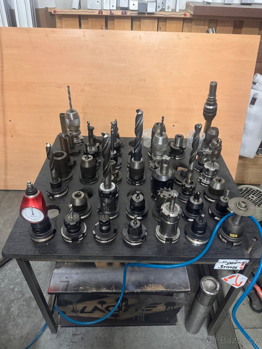 Cnc soustruh+ cnc frézy + pila + vybaveni - 11