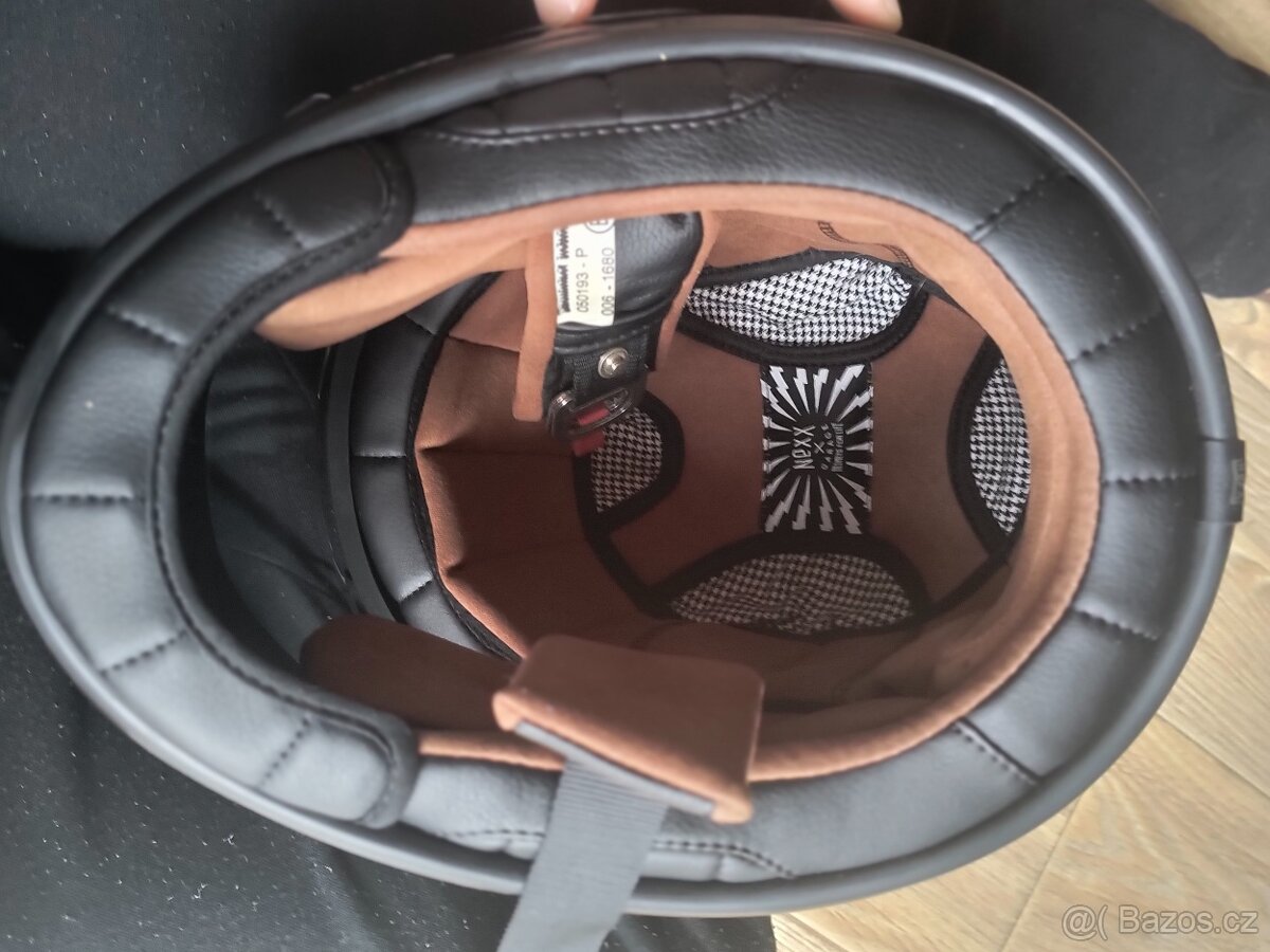 Integrální přilba na motorku NEXX X.G100R Rumble šedá - 11