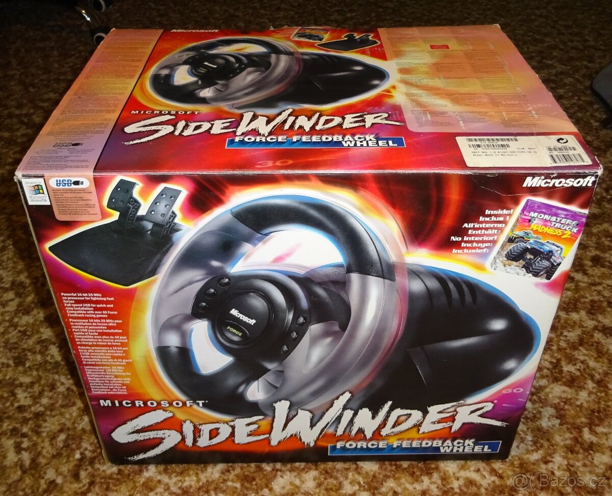 Volant Microsoft SideWinder Force Feedback Wheel - 11