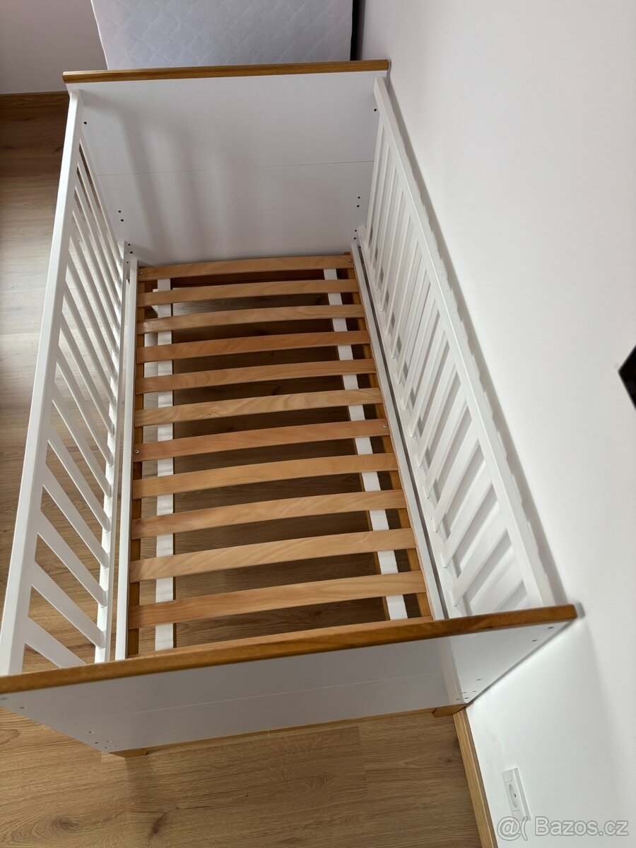 Dětská postýlka Malia bílá - 11