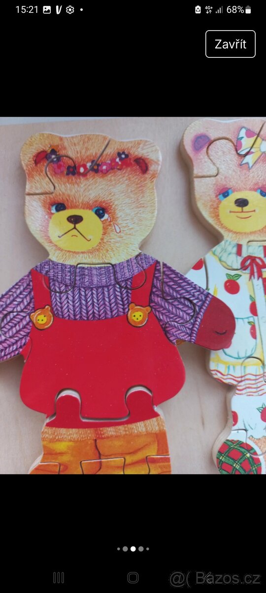 Dřevěná skládačka - 11