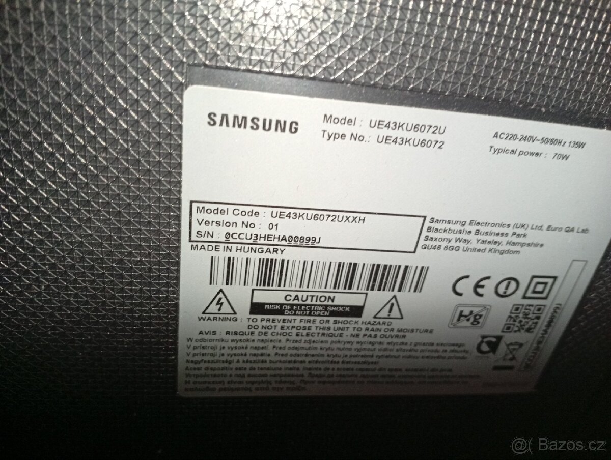 Led Smart Samsung 108cm 4K - 11