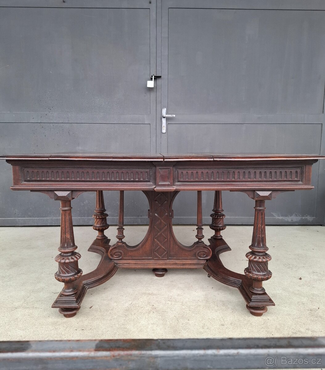Starožitná jídelní souprava Francie 1870-1890 - 11