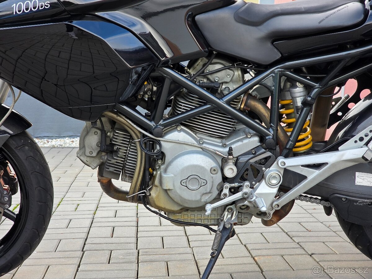 Ducati Multistrada 1000 DS, 3xkufr, výfuk Zard, původ ČR - 11