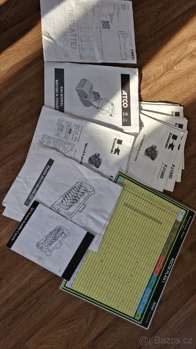 Vřetenová sekačka Atco Balmoral 20SK - 11