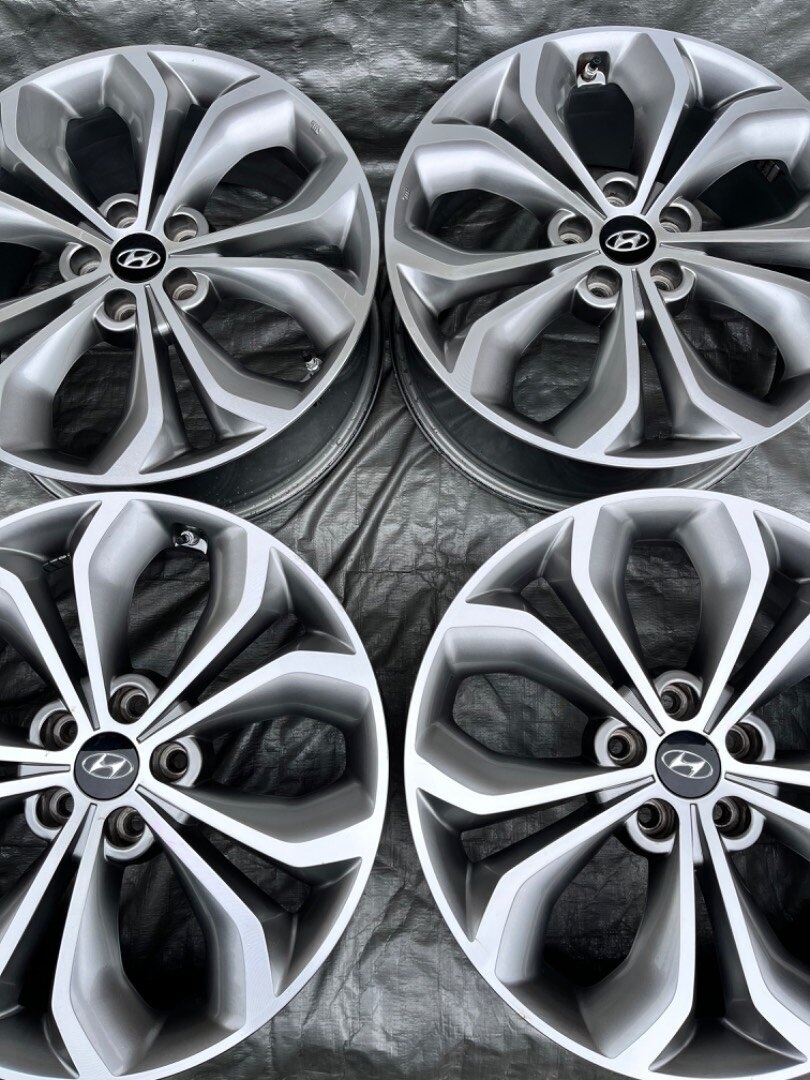 5x114,3 R19 originál disky Hyundai Santafe + senzory - 11