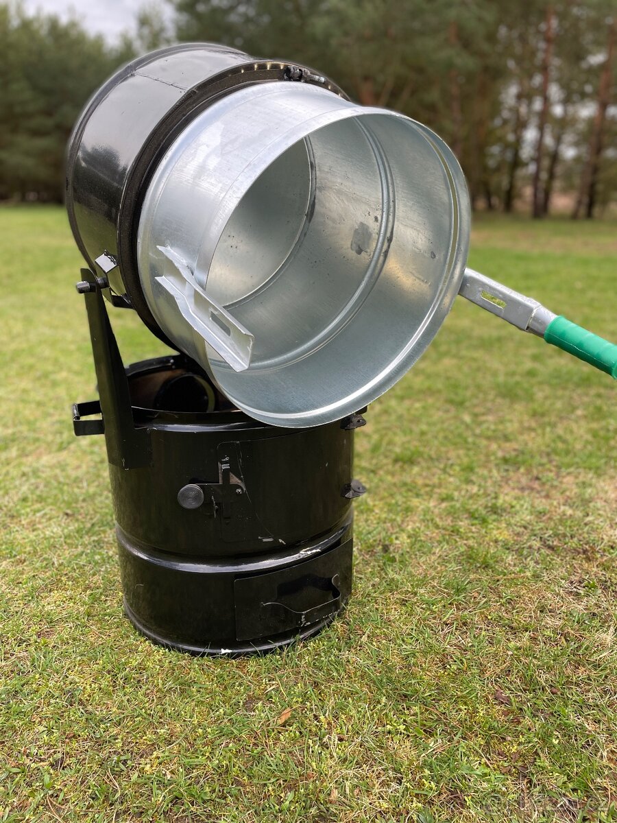 Pařák, brutar 60 litrů, nový žárově zinkovaný na zabijačku - 11