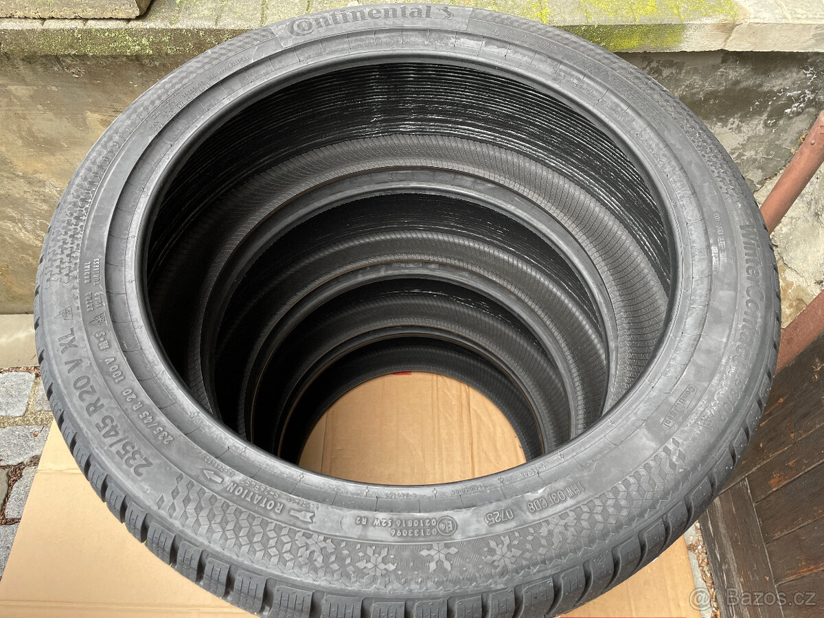 KODIAQ NOVÉ CONTINENTAL WC TS870P CS 235/45/20 100V DOT2025 - 11