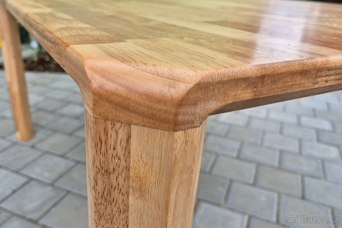Designový jídelní stůl z masivu 150 x 90 - 11