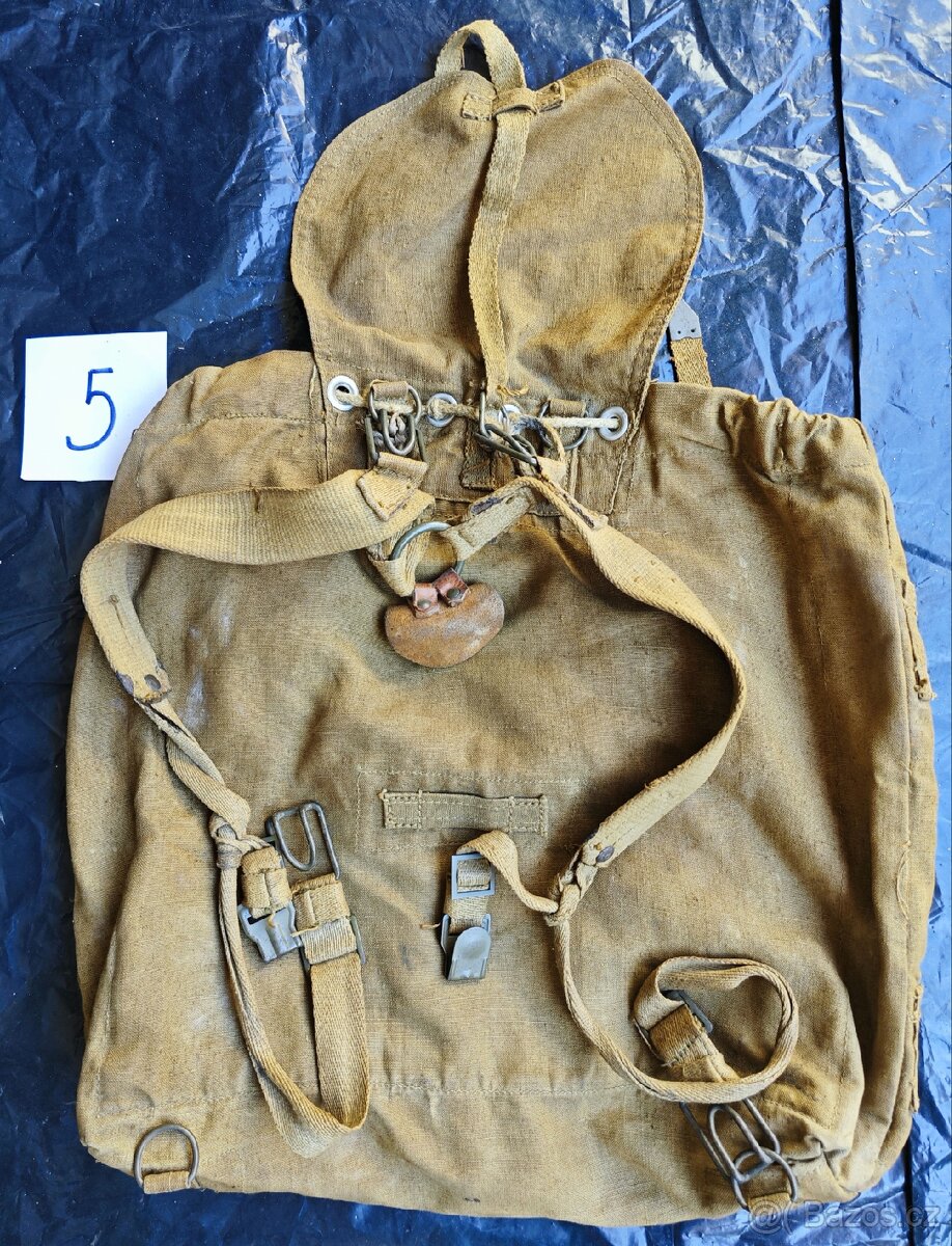 Staré trampské batohy - Velká polní - 11