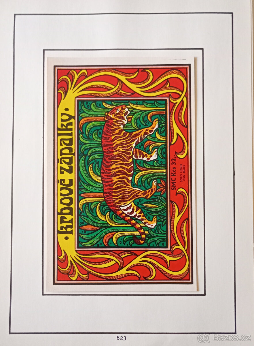 Album zápalkových nálepek 1980–1988 – 143 ks, pěkný stav - 11