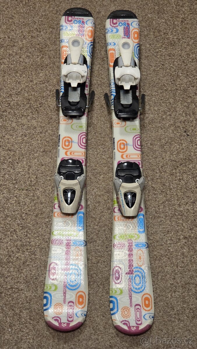 Dětské lyže 80 s lyžáky 19,5 - 11