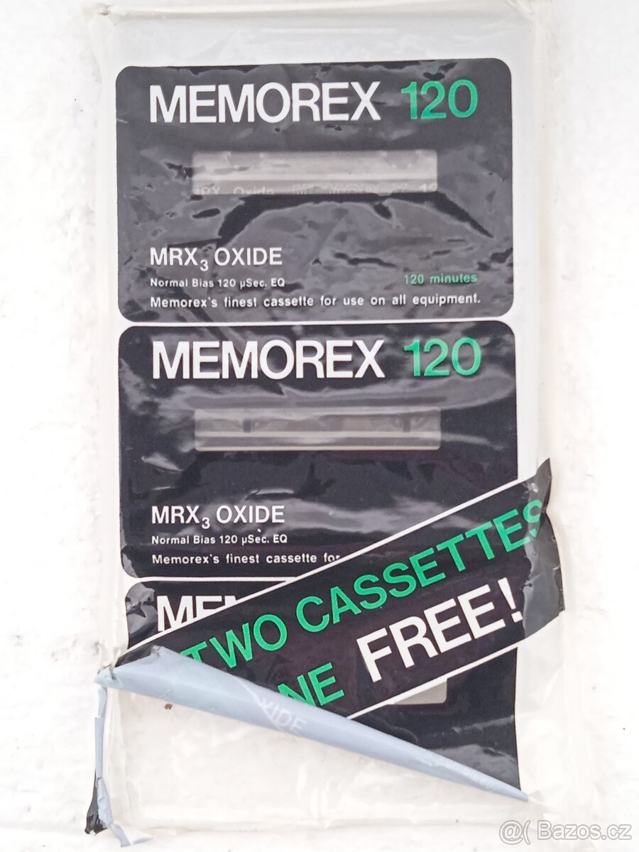2x MEMOREX 120 MRX3OXIDE Retro Audiokazeta - 11