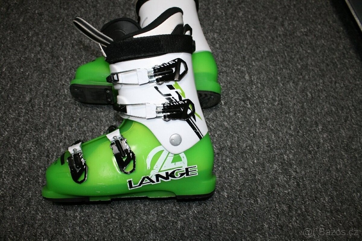 juniorské lyže Head Supershape 130 cm , lyzaky lange - 11