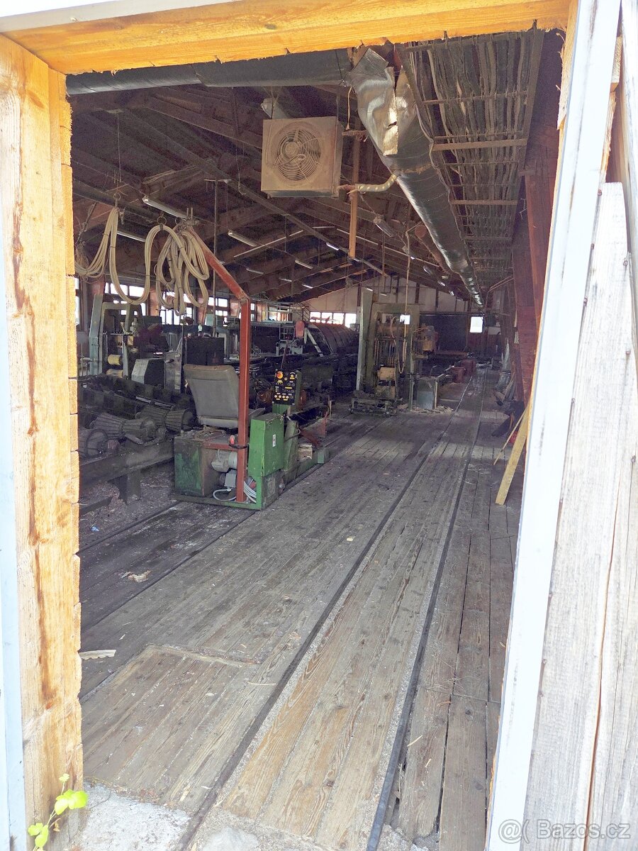 katr dřevo 40-50m3/den linka G710+G560 pořez rámová pila - 11