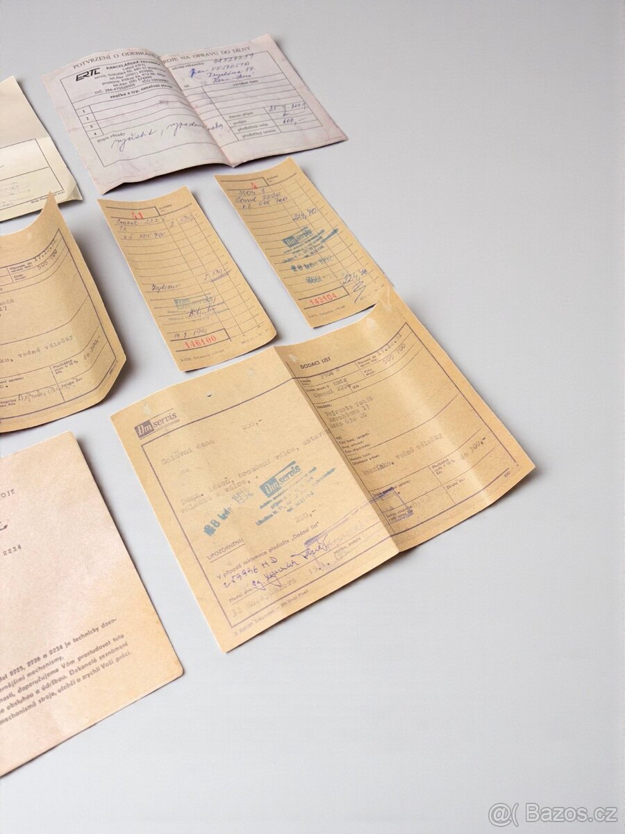 Psací stroj Consul 2226 – plně funkční, s boxem a doplňky - 11