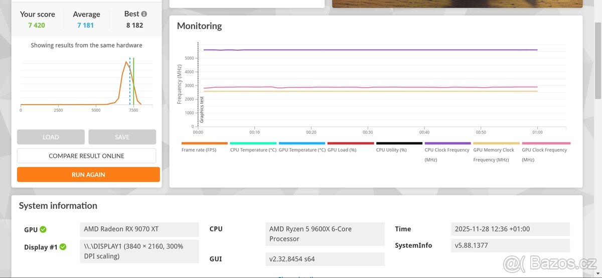 Nabízím kompletní herní PC – 9600X, 9070XT - 11