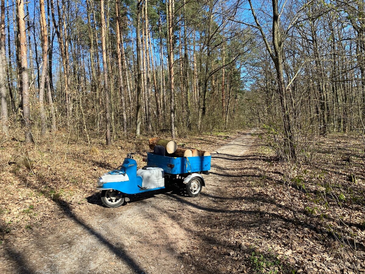 Cz 175 Rikša prodej +díly přední náprava - 11