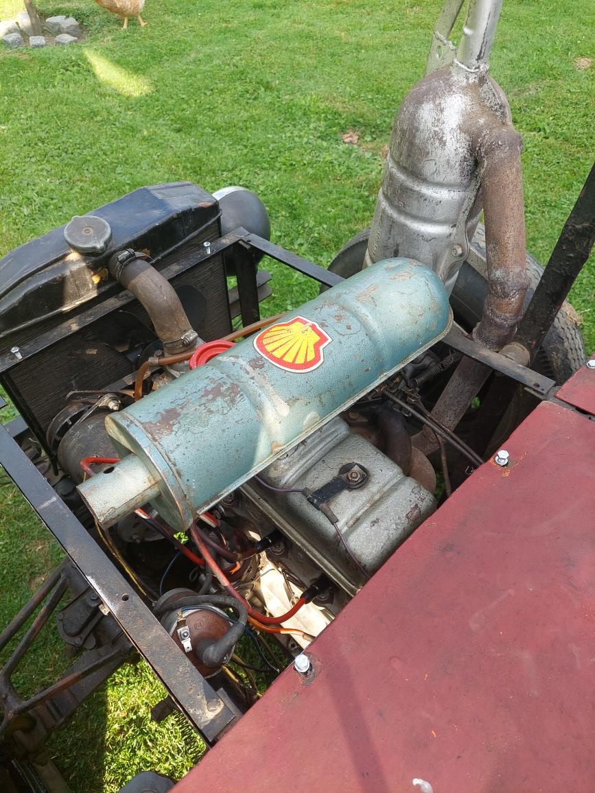 Malotraktor domácí výroby - 11