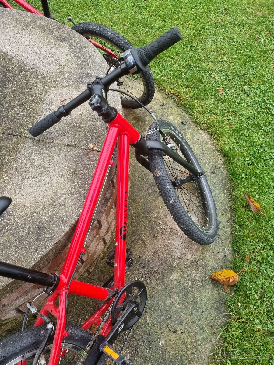 KUBIKES - dětské kolo 20L MTB červená - 11