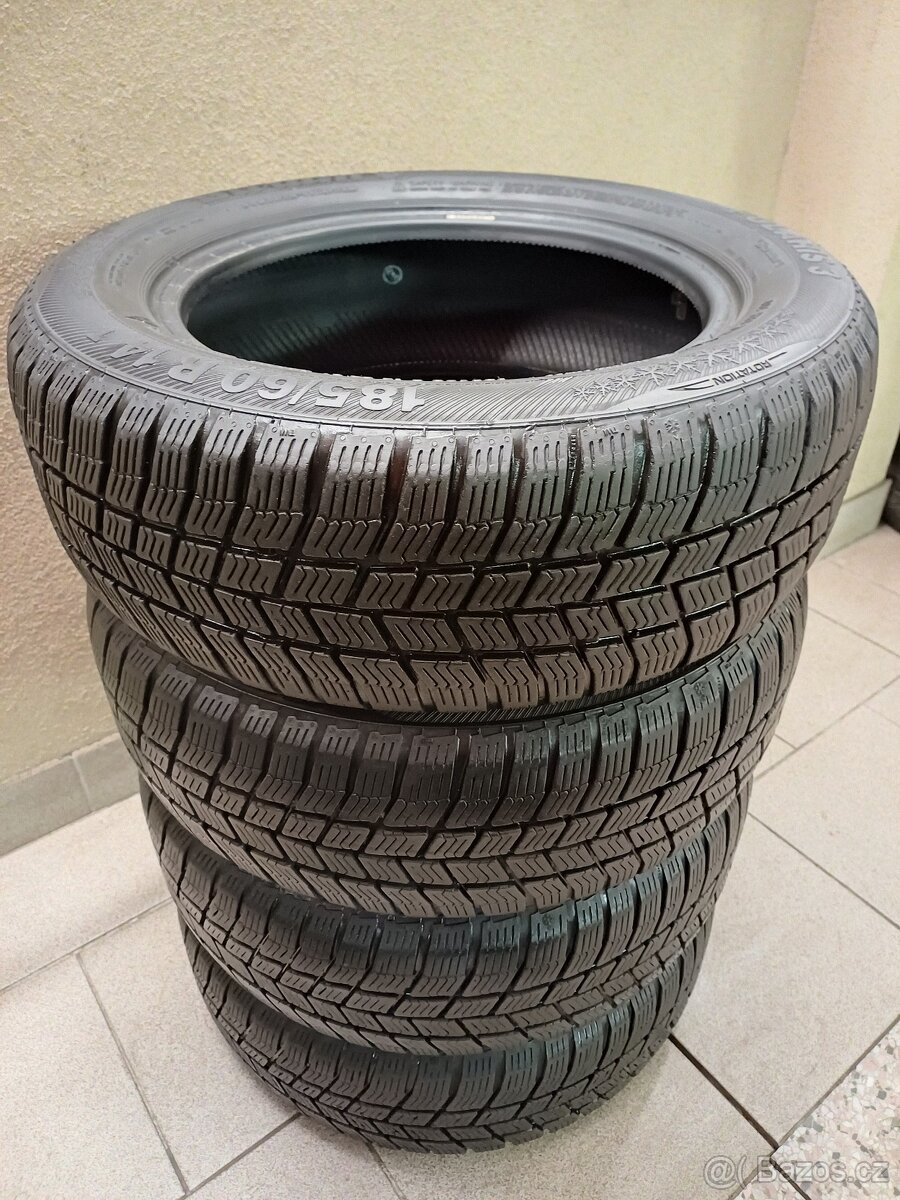 ZIMNÍ pneu Barum 185/60/r14 4ks - 11