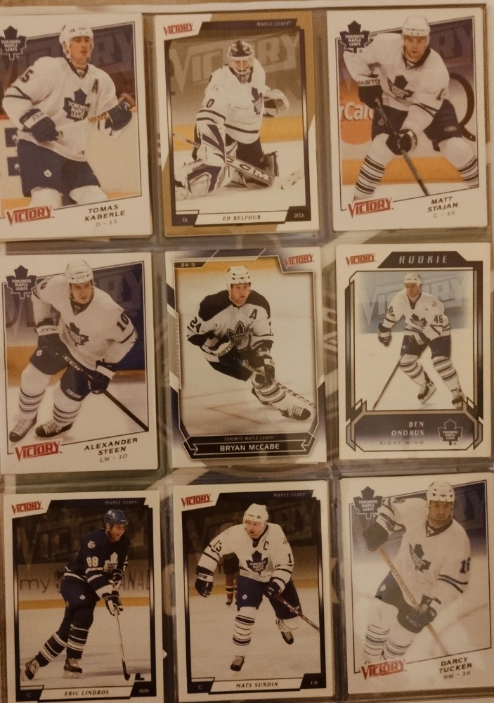 NHL hokejové karty VICTORY - 621 ks - TOP STAV - 11