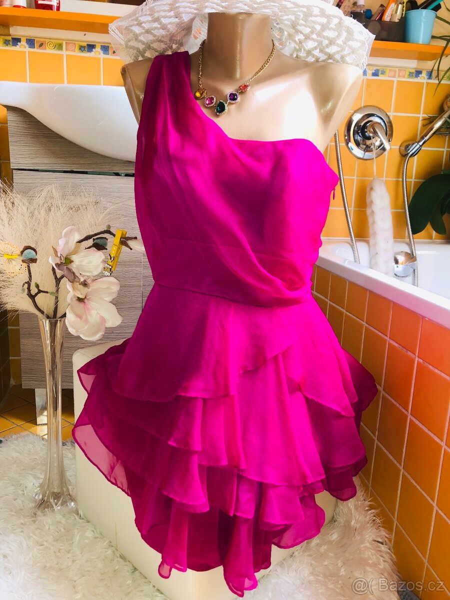 saty # spolecenske# hostnasvatbu# magenta# fuchsiova - 11