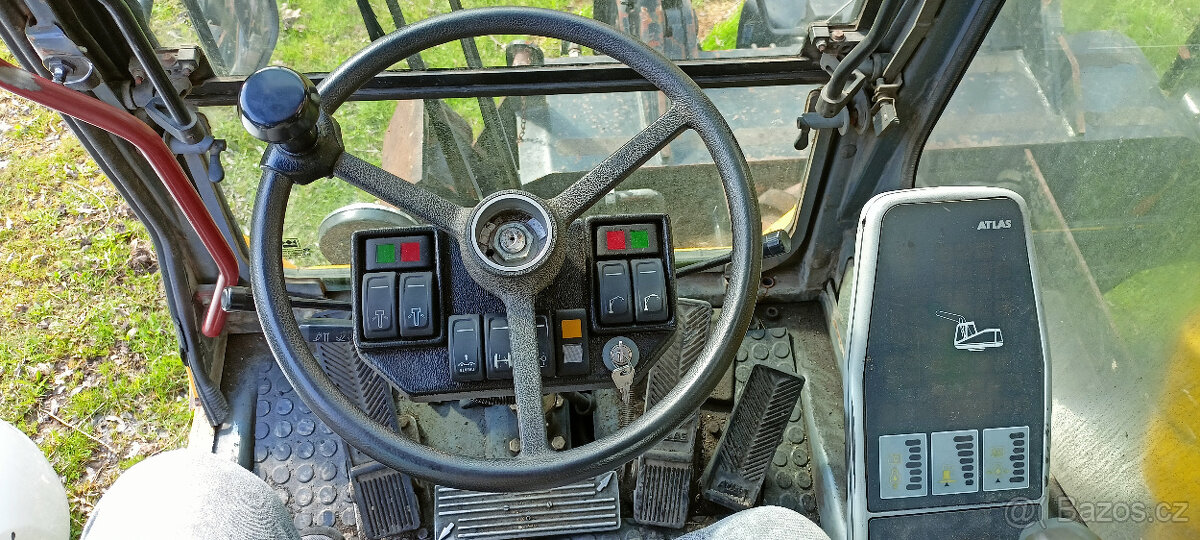 ATLAS 2-silniční kolové železniční rypadlo na koleje - 11