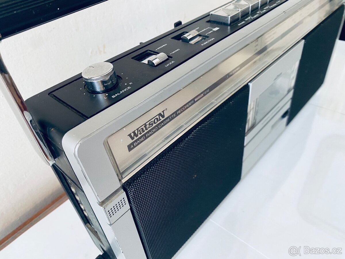 Radiomagnetofon Watson mod.516, 80.léta. - 11