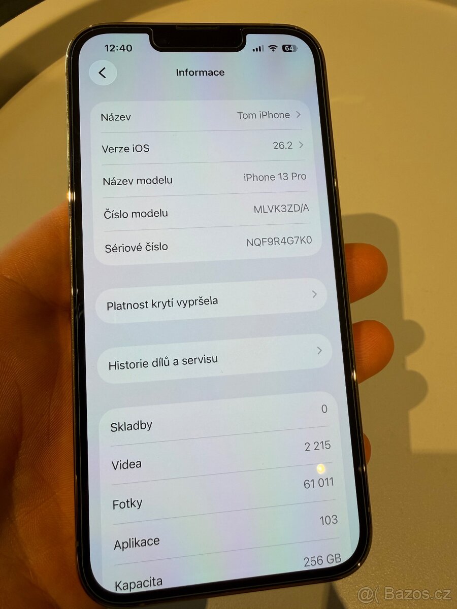 iPhone 13 Pro 256GB zlatý - 11