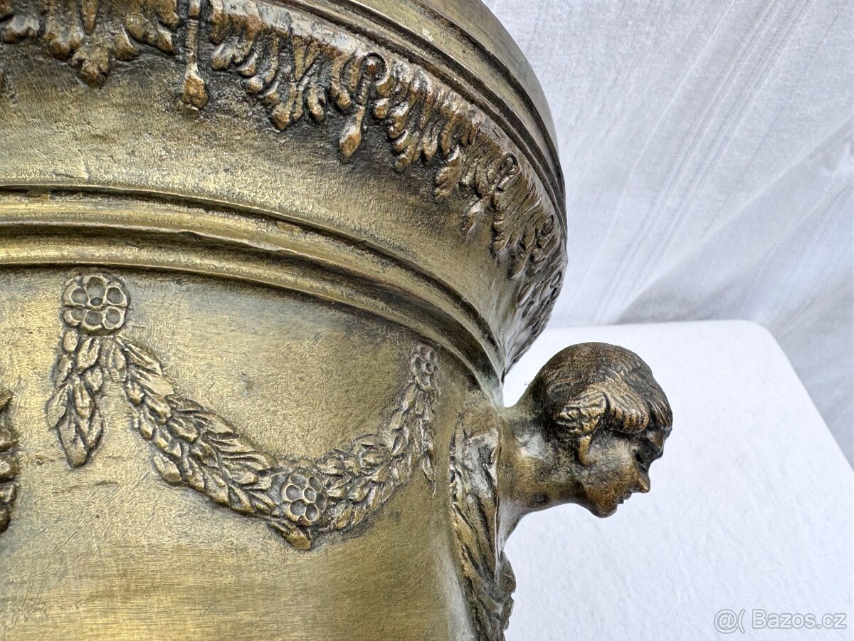 HMOŽDÍŘ BRONZ OBR UNIKÁT 13,6 kg těžký NÁDHERNÝ A JEDINEČNÝ - 11