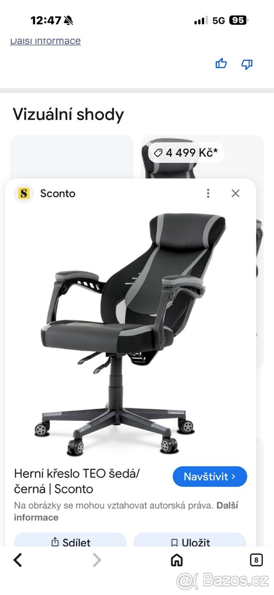 Polohovací židle křeslo - 11