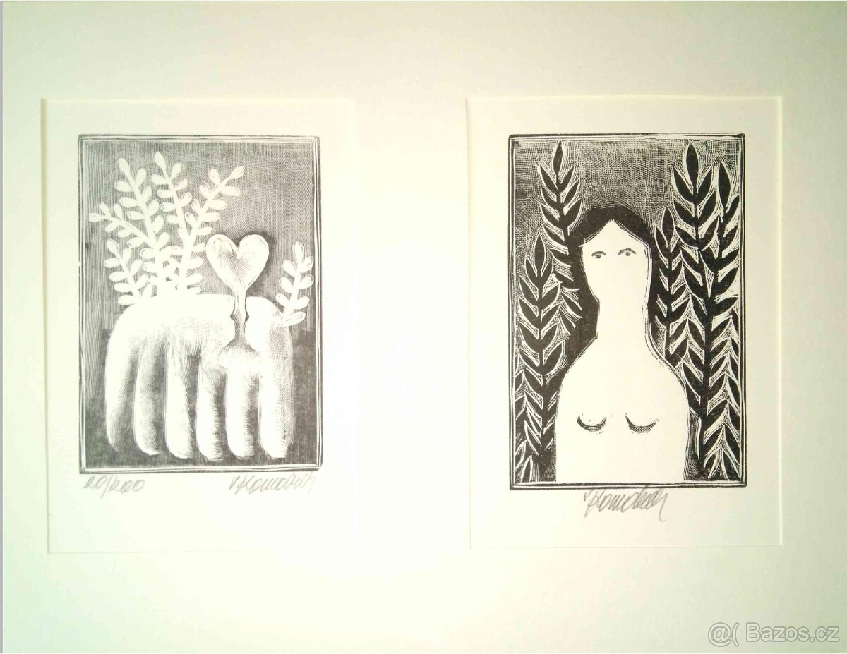 Vladimír Komárek - grafika 1.část - 11