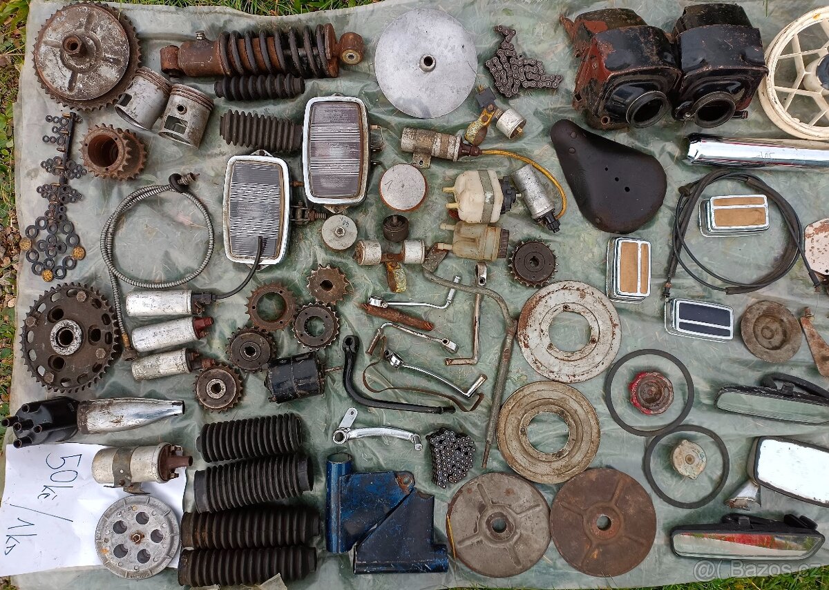Jawa čz drobné díly na motocykl kývačka panelka pionýr apod. - 11