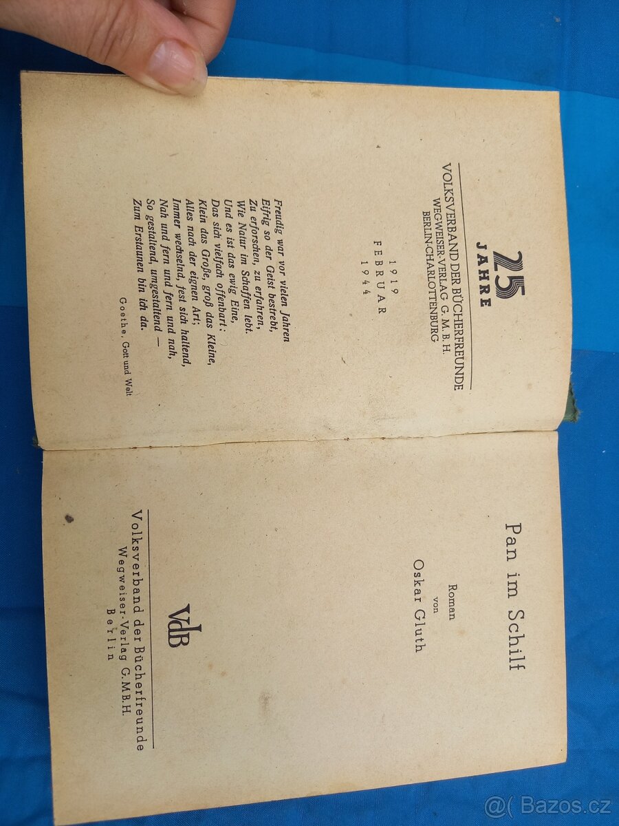 Předválečné knihy NĚMČINA - 11