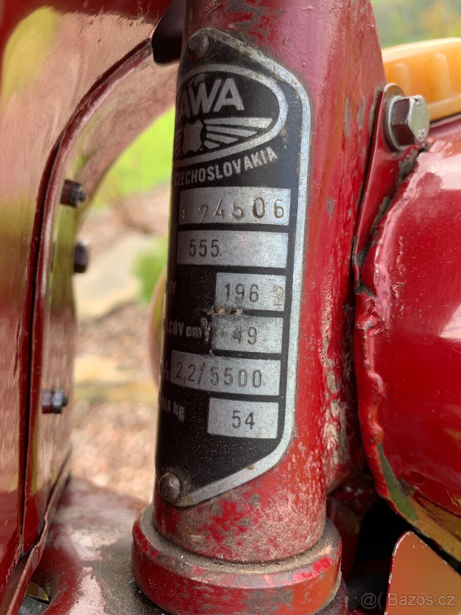 Jawa 555, kráska z 60. let - 11